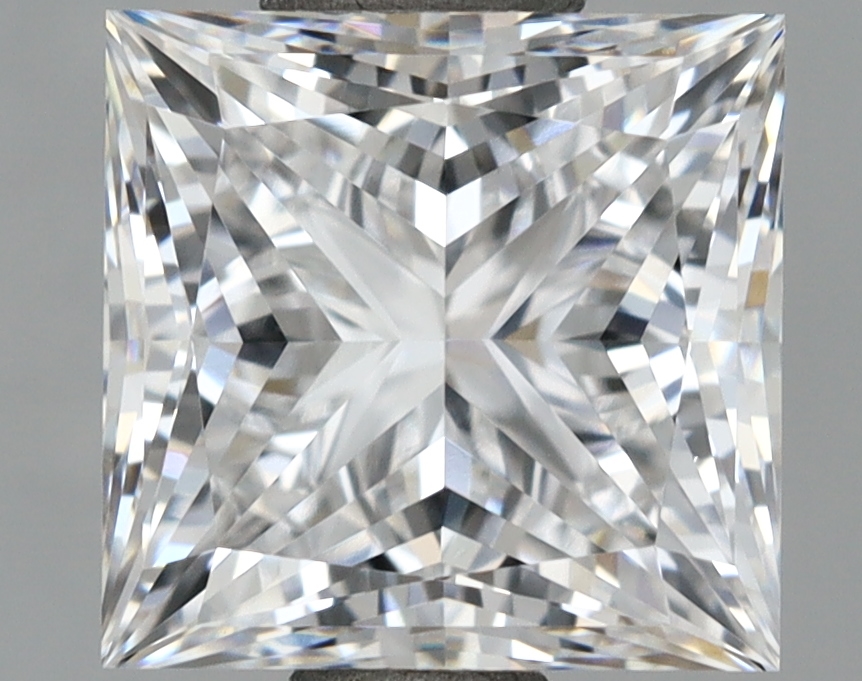 1.74 carat Princess lab-grown diamond