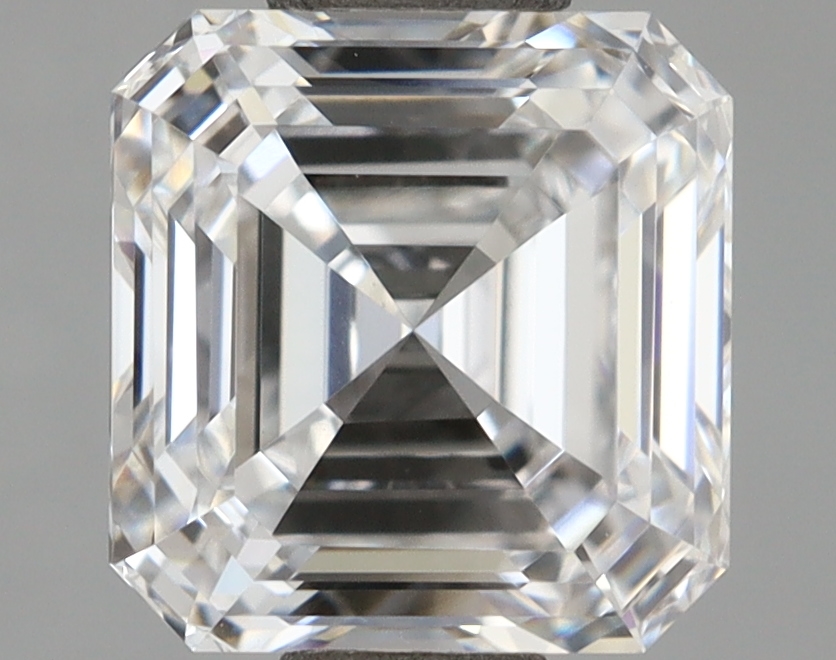 1.58 carat Asscher lab-grown diamond
