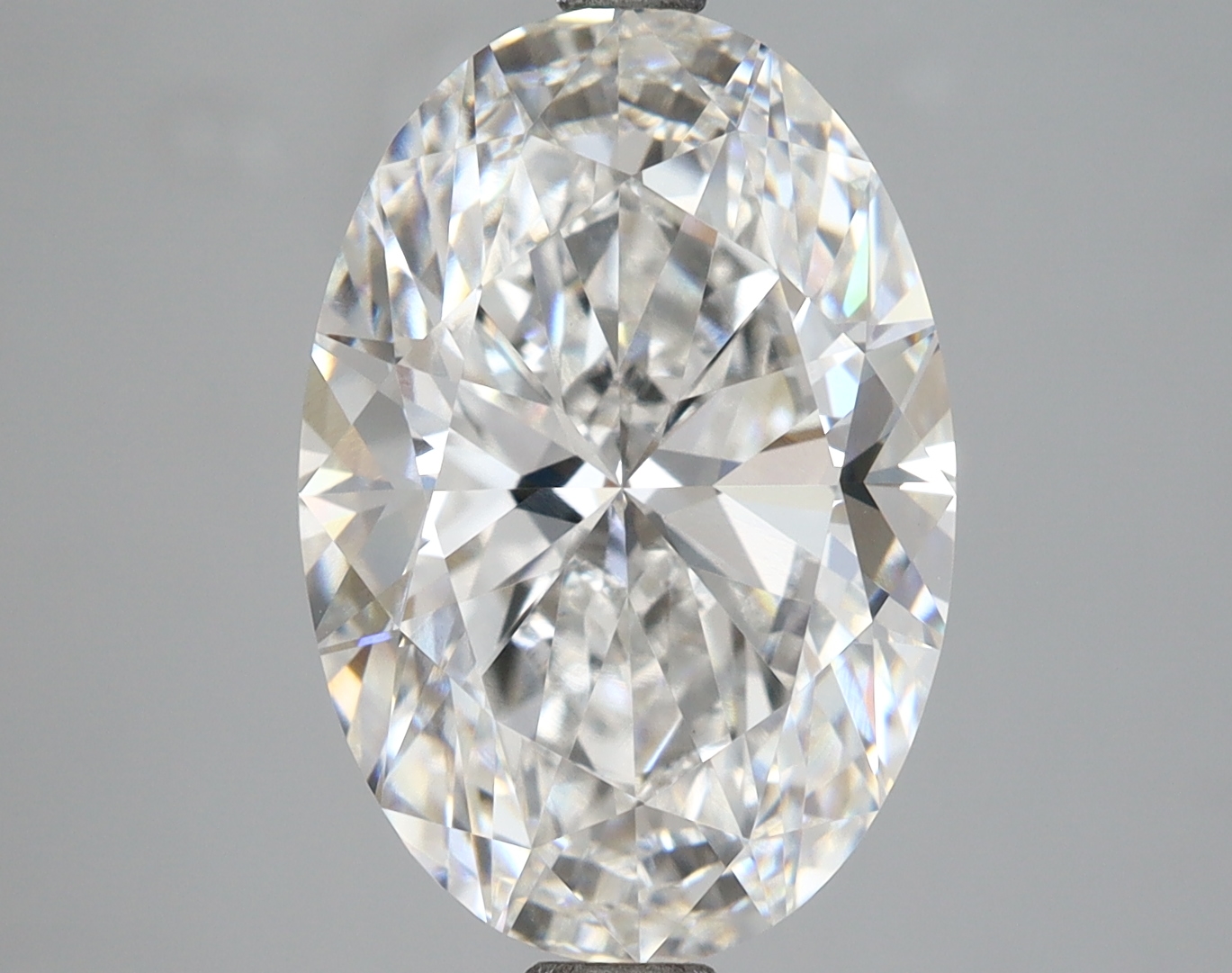 5.51 carat Oval lab-grown diamond