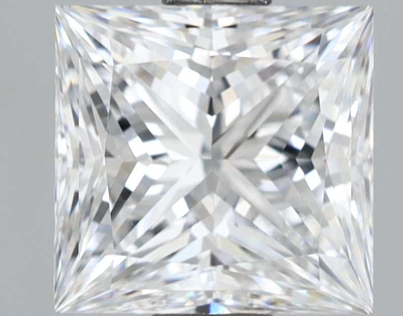 1.80 carat Princess lab-grown diamond