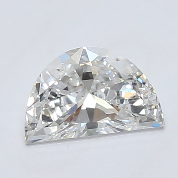 0.65 carat Half Moon lab-grown diamond