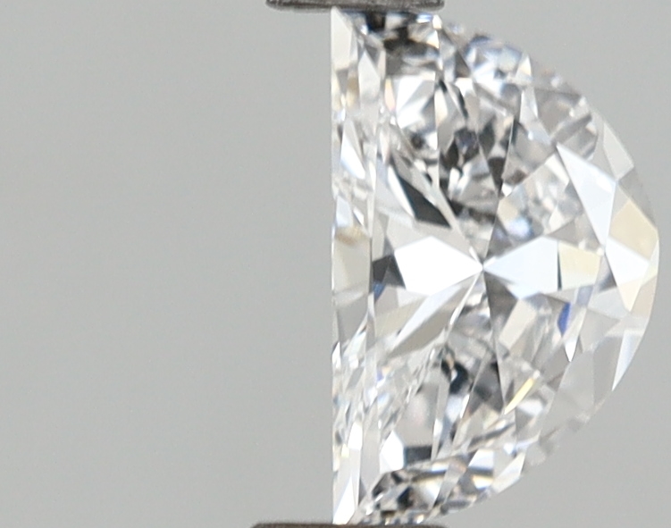 0.76 carat Half Moon lab-grown diamond