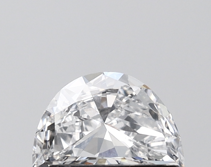 0.67 carat Half Moon lab-grown diamond