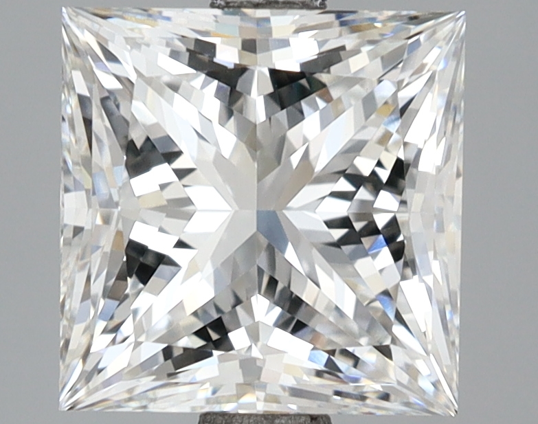 3.26 carat Princess lab-grown diamond