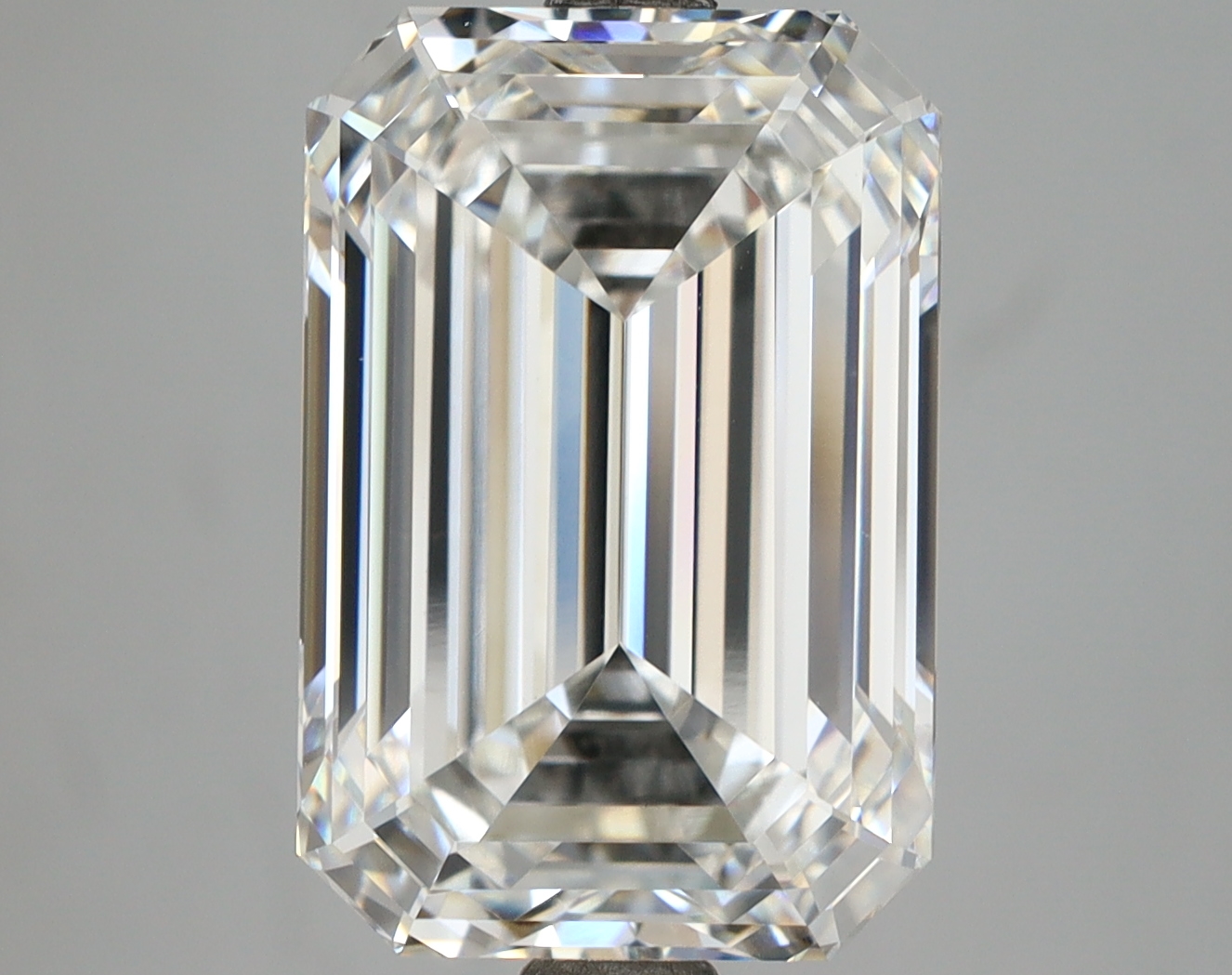 8.21 carat Emerald lab-grown diamond