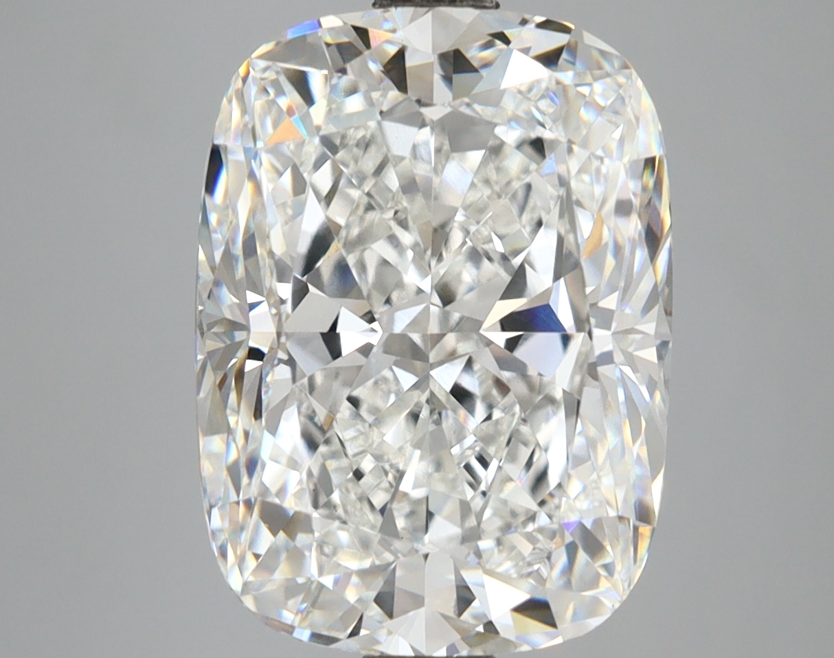 6.30 carat Cushion lab-grown diamond