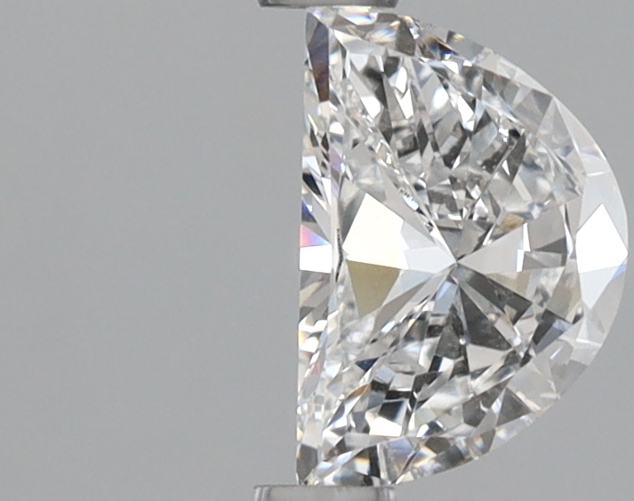 0.75 carat Half Moon lab-grown diamond