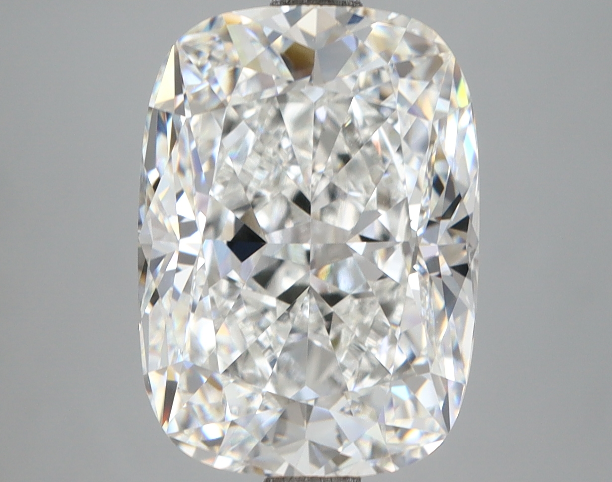 6.12 carat Cushion lab-grown diamond