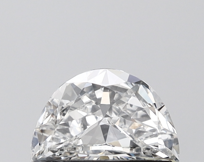 0.68 carat Half Moon lab-grown diamond