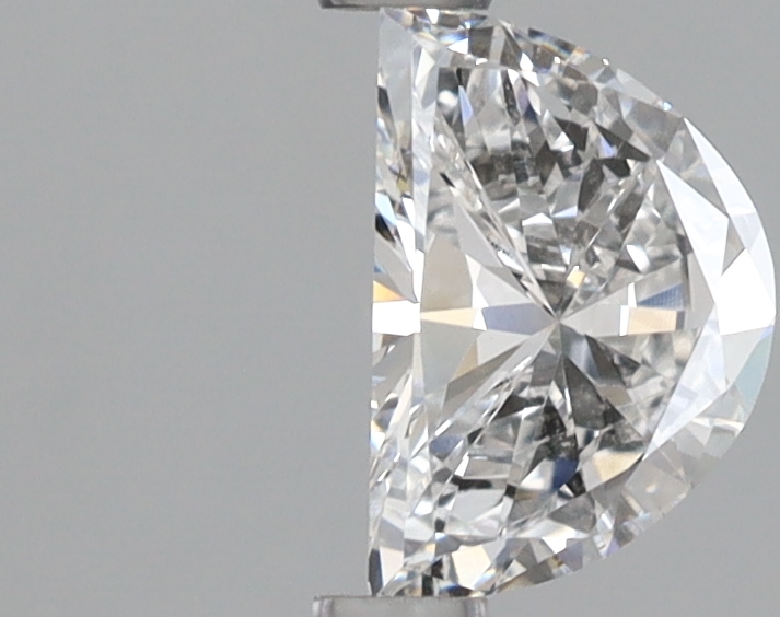 0.87 carat Half Moon lab-grown diamond